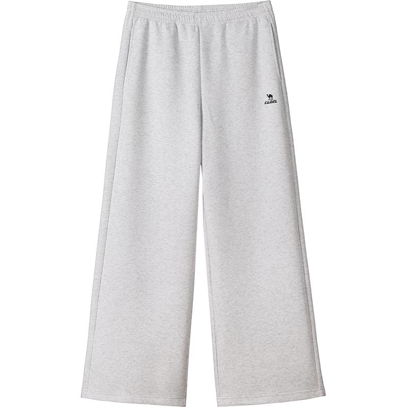 

CAMEL Women s Cotton-Feel Loose Wide-Leg Sports Pants S