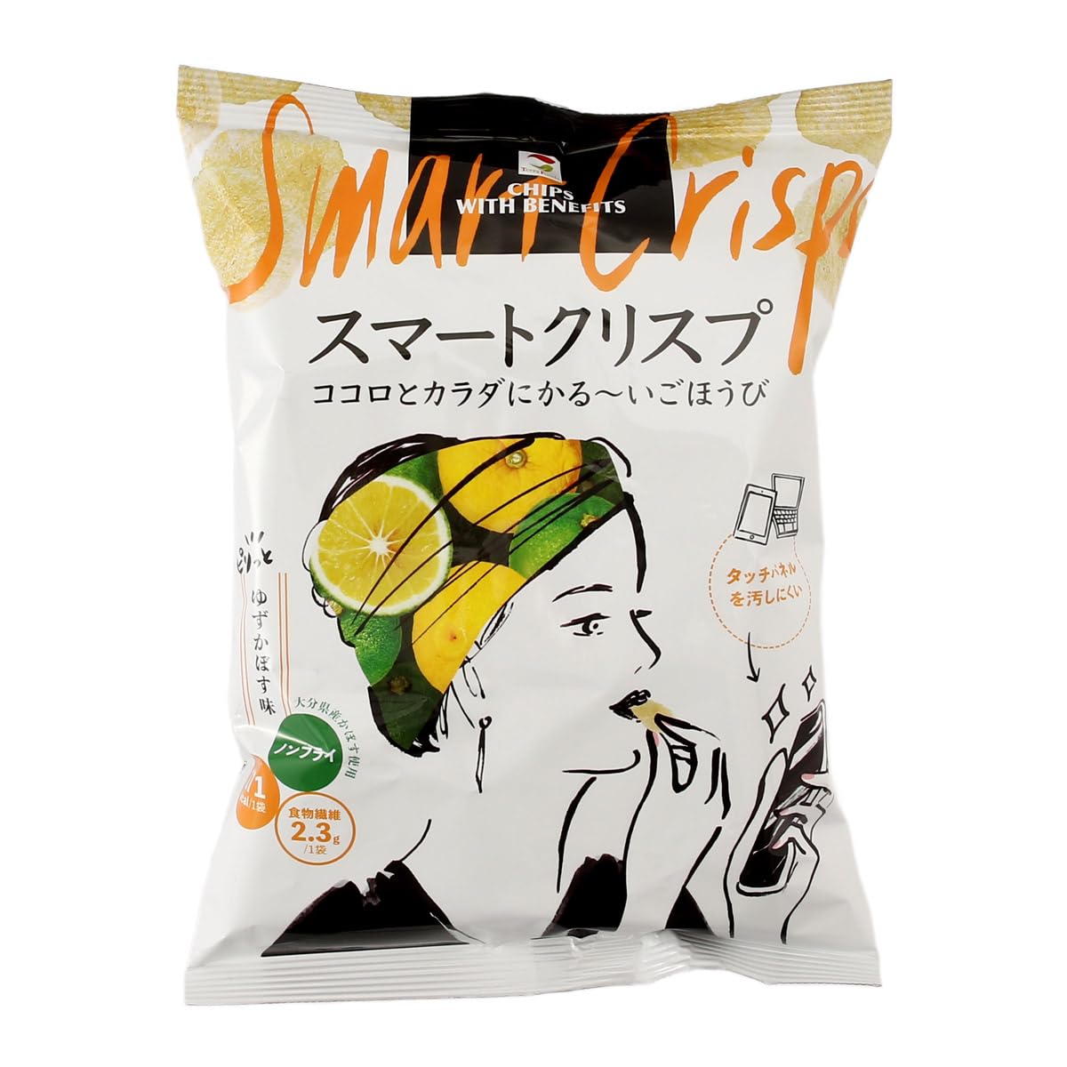 

Terra Foods Smart Crisp со вкусом юдзу кабосу 45 г