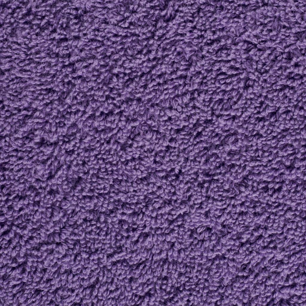 Vidaxl Ręczniki Premium Solund 10 Szt. Fioletowe 100X200 Cm, 600 G/Cm²
