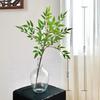 Lifelike Artificial Flower Arrangement with Greenery Potted for Indoor Décor