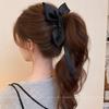 Wide Side Korean Hair Claw Large Size Ponytail Clip Versatile Banana Clip  Ballet Style