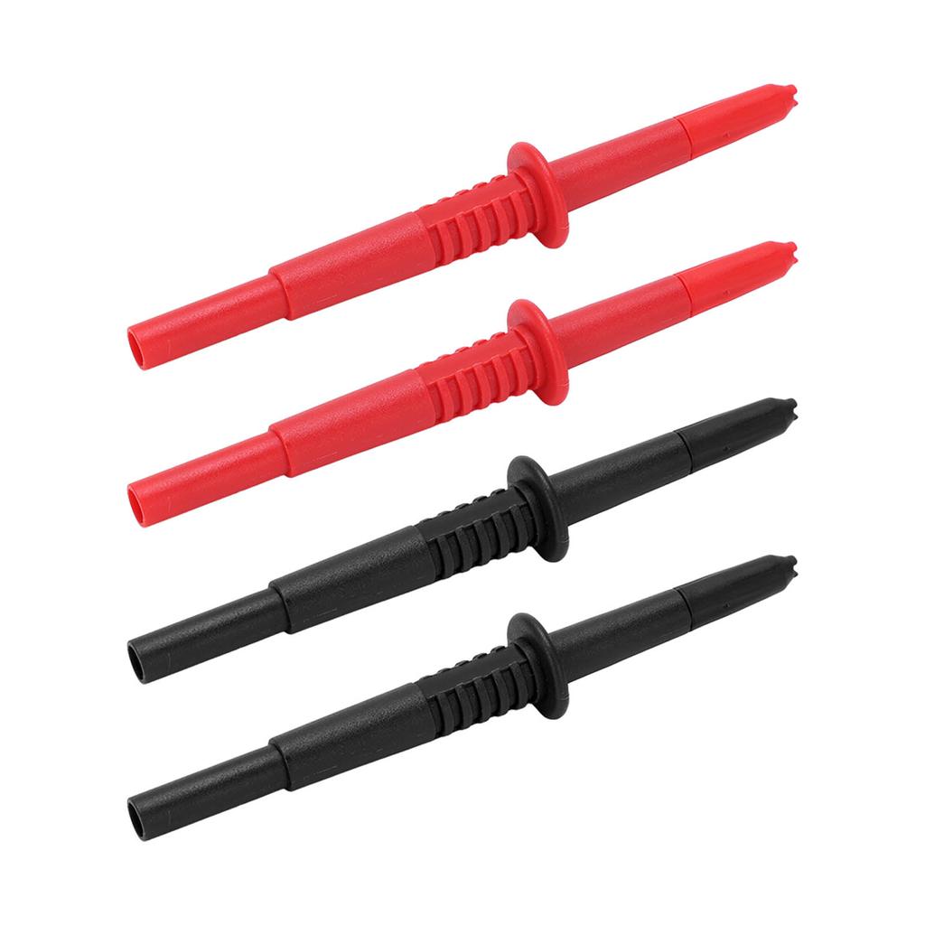 2Set Multimeter Testing Probe PA Brass Lantern Tip Test Probes with 4mm Banana Plug for Automotive Sensors