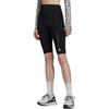 Adidas Alphabet Print Sports Shorts Women Bottoms Black HD9107