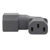 Extensie Cablu 3 Pini Male la Female Unghi 90 Grade Jos Sus Convertor AC IEC 320 C14 la C13 Unghi Stânga Dreapta Adaptor AC IEC 320