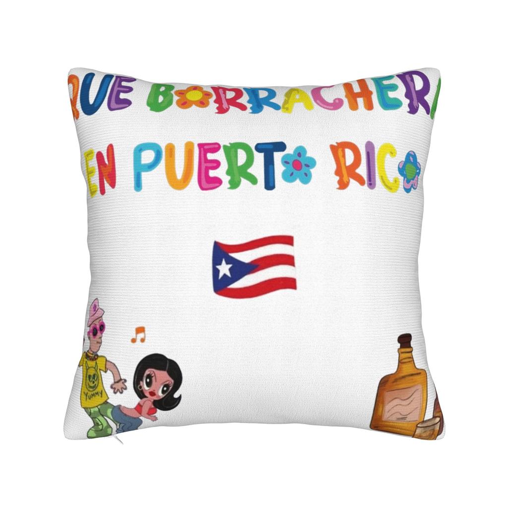 Manana Sera Bonito Sirenit Karol G Pillowcase Soft Fabric Cushion Cover Decorative Throw Pillow Case Cover Sofa 45X45