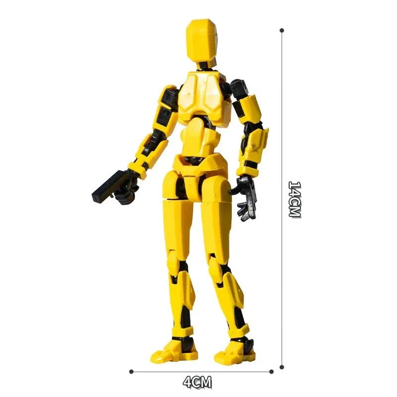 Multi-Jointed Movable Shapeshift Robot 3.0 3D Printed Mannequin Dummy Action Model Doll Toy Parent-children Game For Kids Gifts