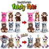 Feisty Pets Mini Dog RANGS Japan Feisty Pets Mini Angry Dog Plush Keychain with dramatically changing facial expressions - - -