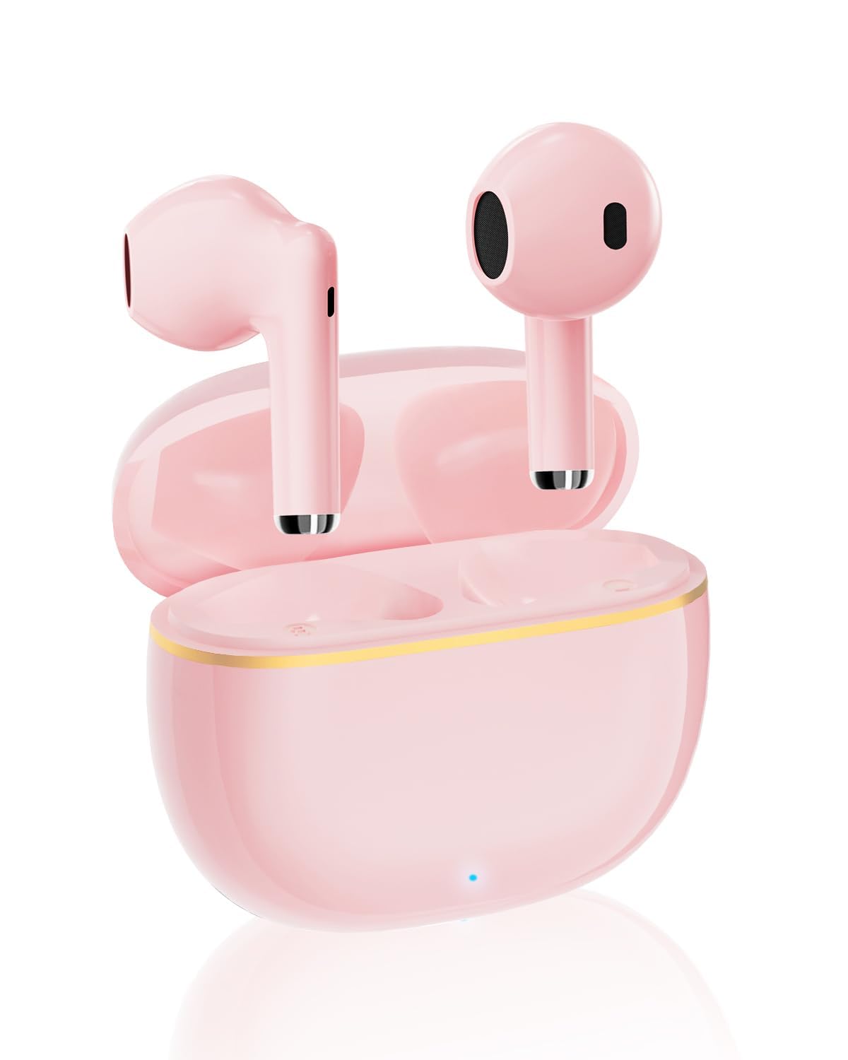 

AOKIMI V12 Беспроводные Компактные и Bluetooth До 36 часов работы с ENC Шумоподавлением Автоматическая Громкость Идеально для и Веб-конференций Наушники-вкладыши, Легкие, Hi-Fi,