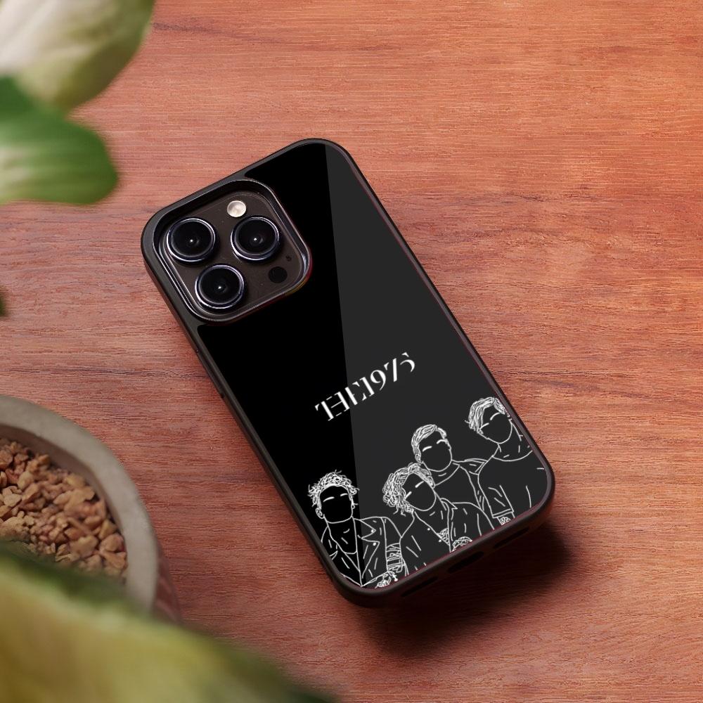 Rock Band The 1975 Phone Case for Iphone 16 15 14 13 Pro Max 12 11 Mini 7 8 Plus Se Xr X Xs Fundas Shell PC+TPU Cover