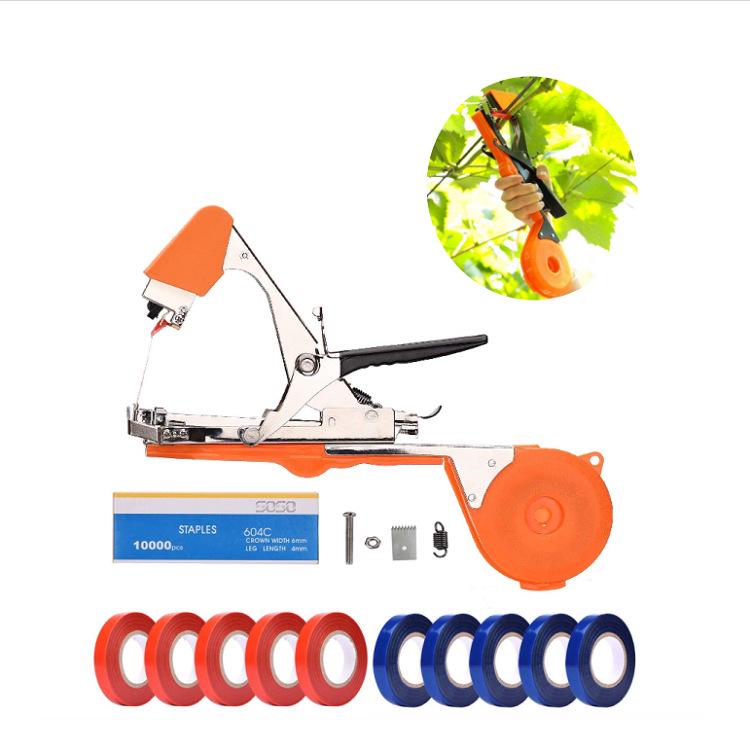 Portable Vine Tying Machine for Cucumber, Grape, Eggplant, and Tomato Plants