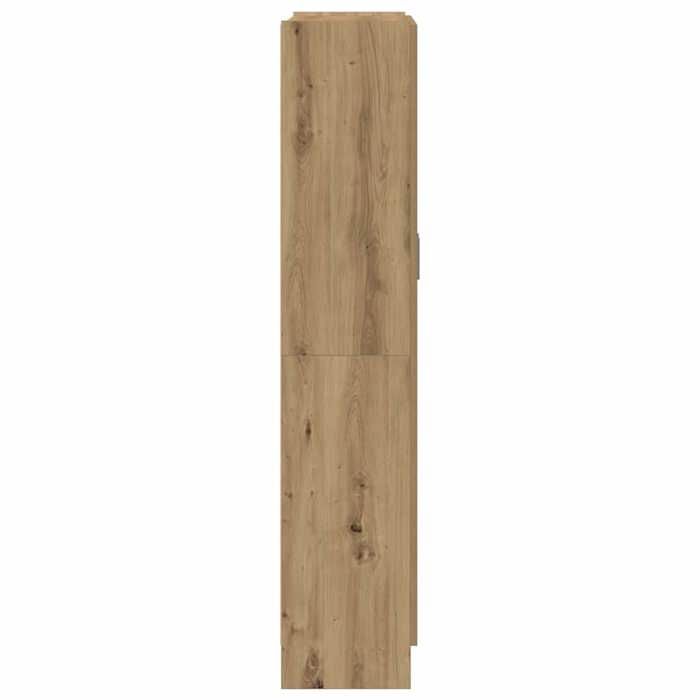 vidaXL Buffet haut chêne artisanal 82,5x30,5x150 cm bois d'ingénierie 3318719