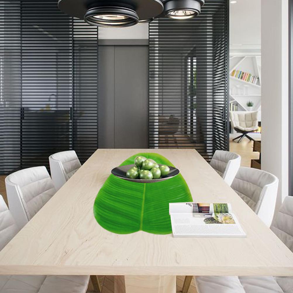 Umělé banánové listy Velké tropické listy Dekorace Party potřeby