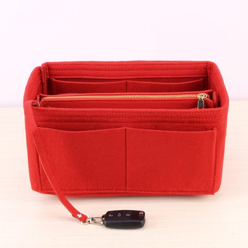 Women's Large Capacity Cross-Border Multifunctional Felt Toiletry and Makeup Bag