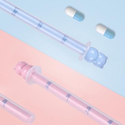 Medicine Feeder with Scale Multi-use Portable Baby Liquid Food Feeding Syringe