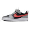 Nike Court Borough Low Recraft PS Light Smoke Bright Crimson Kids Sneakers Grey Light-Smoke-Grey Dark-Obsidian DV5457-003