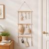 Space Saving Wall Hanging Hook Bohemian Style Wall Organizer Home Decor Wall Mounted Hook  Storage