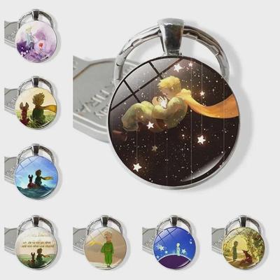 Grenzüberschreitender Little Prince Time Gem Metall-Schlüsselanhänger: Anhängergeschenk im europäischen und amerikanischen Stil