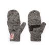 NEWBERRY KNITTING Deerskin Glommet Gloves - Charcoal