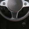 Carbon Fiber Car Accessories Driver Wheel Chin Panel Modified Interior Trim Cover Soft Sticker For Alfa Romeo 159 2005-2025
