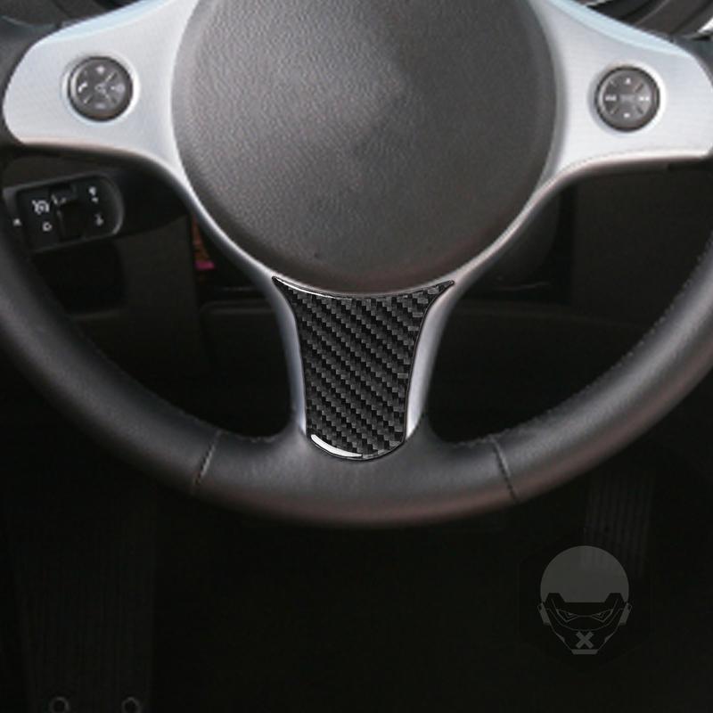 Carbon Fiber Car Accessories Driver Wheel Chin Panel Modified Interior Trim Cover Soft Sticker For Alfa Romeo 159 2005-2025