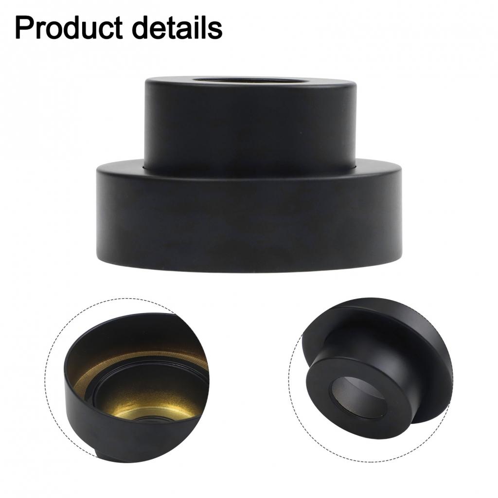 Height Adjustable Shower Head Cover Made of Rust Resistant Copper for Longevity