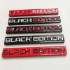 Zinc Alloy Black Edition Car Stickers Warrior Modified Badges