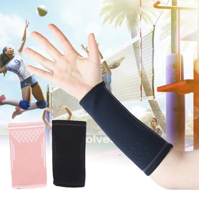 1 Paar Volleybal Armbeschermer Mouwen Zweetabsorberende Ademende Zachte Nylon Mouwen Onder Druk Buitensporten Armbescherming Sportaccessoires