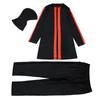 Plus Size Color Block Conservative Muslim Women’s Swimsuit with Sunscreen