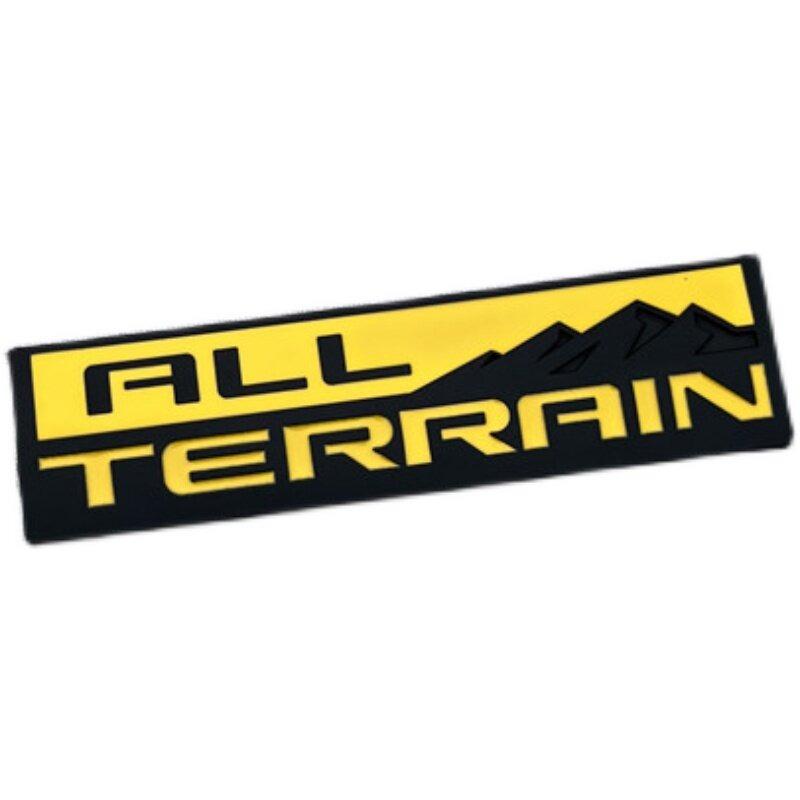 Suitable Pickup Truck ALL TERRAIN Logo, Car Modification Sticker, Off-road Pickup Metal Sticker