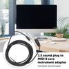 Din 8 Pin to 3.5mm MIDI Cable Male to Male 8 Pin Din to 3.5mm Cord for Musical Instrument Sound Equipment