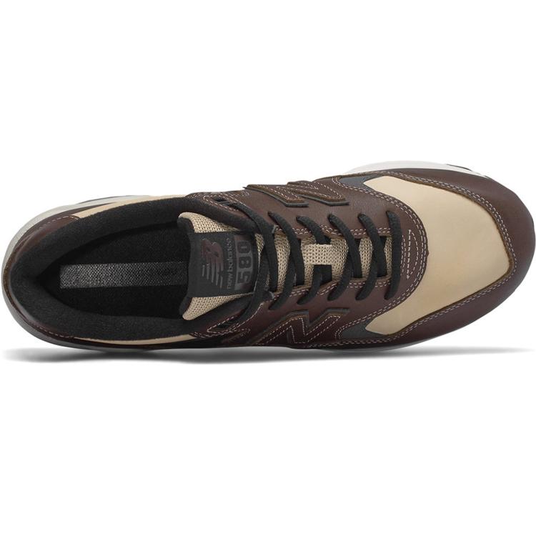 New New Balance 580 Low Top Coffee D Wide CMT580BB