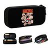 Kawaii One Piece Anime Pencil Case for Girls Boys Japanese Manga Large Capacity Pen Box Bag Stationery