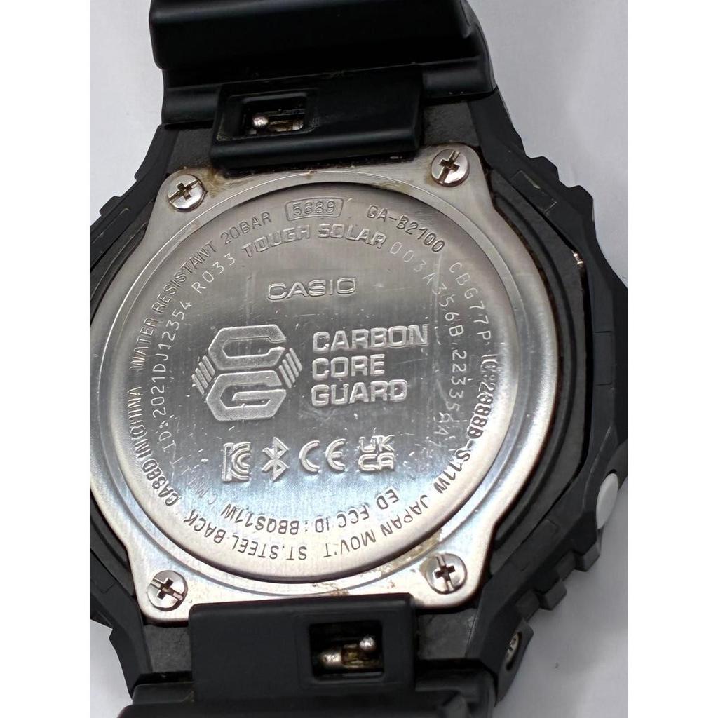 Used CASIO G-SHOCK GA-B2100-1AJF Tough Solar Bluetooth All Black