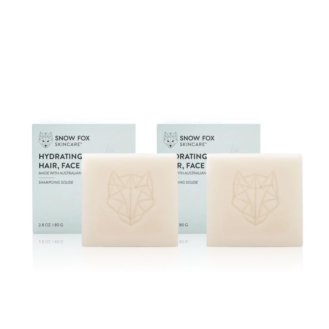

Набор увлажняющих шампуней Snowfox Moist and Glossy Set Solid No Synthetic Vegan 2-Piece All-in-One (80г) [Официально] Шампунь, поверхностно-активные вещества, лечение,