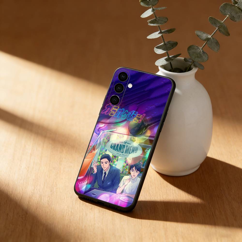 Anime L-Let's Go Karaoke Phone Case For Samsung Galaxy A91,80,73,72 ,71,53,52,32 ,31,22,21s,20,Soft Black Case
