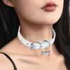 Sweet Cute Bone Collar Couple Personality Choker Hottie Subculture Neck Ring Neck Strap Punk Dog Necklace