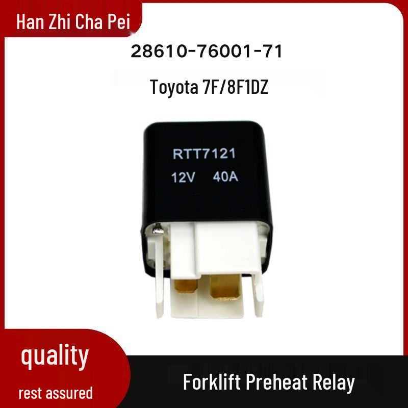 Starter Preheating Relay for Toyota 7F 8F 1DZ Forklift Engine - Part# 28610-76001 7F 8F 1DZ