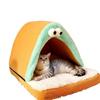 Detachable Washable Warm Pet Bed & Enclosed Tent for Dogs and Cats