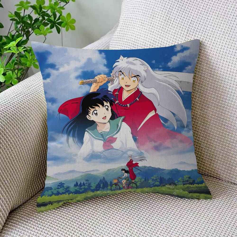 1Pc Anime I-Inuyasha Lucky Dragon Pillow Cover Sofa Cushion Cover Home Room Decoration Children Gift