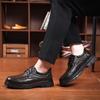 Módní ležérní pánské kožené boty Klasické pohodlí Pánský styl Outdoorová volnočasová business párty Denní kancelářské řidičské pánské boty