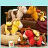 Horse Year Zodiac Plush Toy With Polyester Fiber Filling For Chinese New Year Celebrations