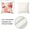 Floral Printed Throw Pillows For Modern Home Decor Polyester Pillowcase, Sofa Decorative Cushion Cov Headboard Pillow