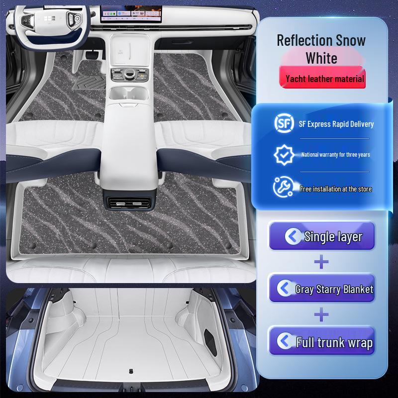 Geely Galaxy Starship 7 Full Coverage Floor Mats & Trunk Mat Accessories
