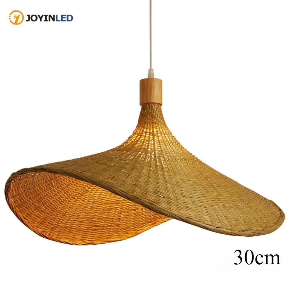 

Китайский классический светодиодный бамбуковый журнальный столик для столовой, винтажная люстра для гостиной, кухни, ротанга, фермерского дома, домашнего декора