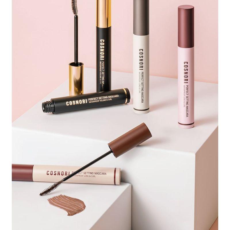 COSNORI - Perfect Setting Mascara Waterproof Long & Curl - 5 Colors