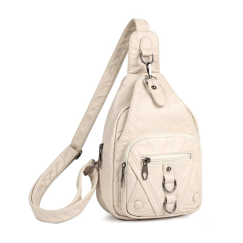 Fashionable and Casual Women's Waist Bag, Women's Soft Surface Crossbody Single-shoulder Bag, Fashionable Women's Bag