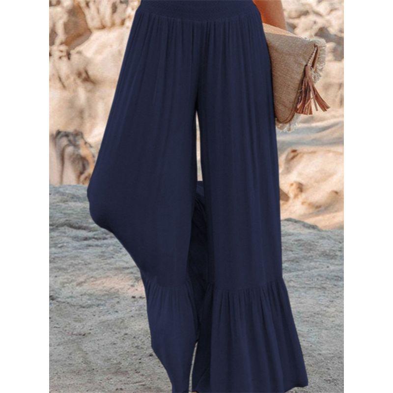 XL-5XL Women Trousers Casual Ladies Pants Casual Loose Pants Nipped Waist Trousers