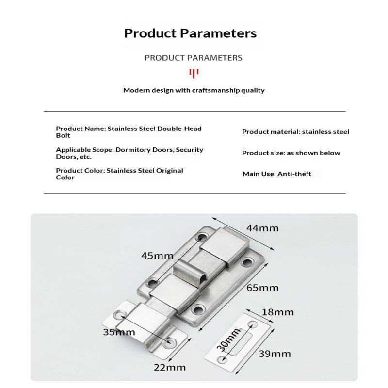 בריח קפיצי עצמי אלסטי בריח אבטחה בריח קפיצי נגד גניבה צירי ארון מנירוסטה אספקת ריהוט חומרה
