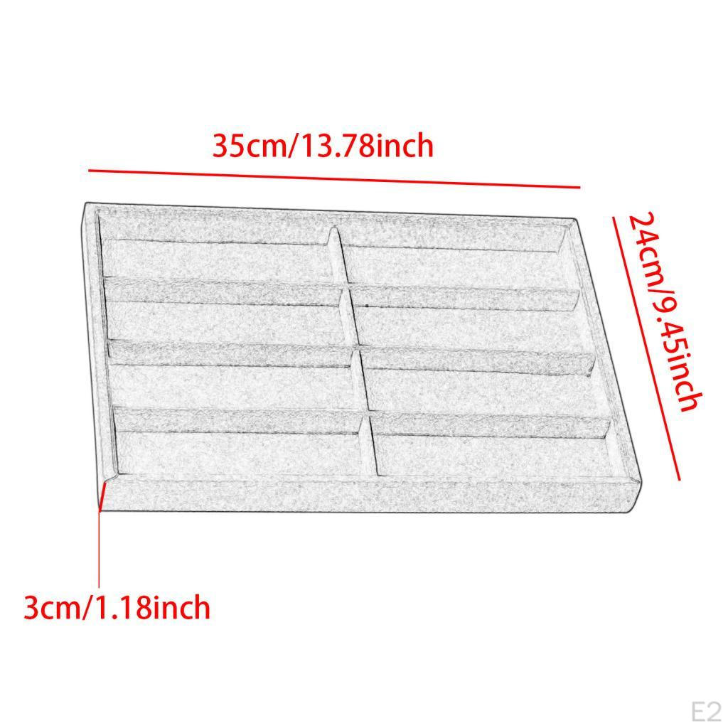 Tavă de expunere pentru ochelari pentru depozitarea ochelarilor de vedere și a ochelarilor de soare în spațiul de locuit