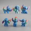 Action Stitch Lilo Figure Model Dolls Toys Children Holiday Ornaments Gifts